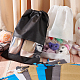 Olycraft 20 pièces 5 couleurs pochettes d'emballage en tissu non tissé sacs à cordon pour le stockage de chaussures ABAG-OC0001-08-5