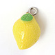 Подвески лимона смолы X-RESI-R184-01-2