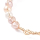 Natural Cultured Freshwater Pearl Beaded Bracelets for Women BJEW-JB07724-02-5