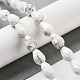 Natürliche Howlith Perlen Stränge G-P520-B07-01-2
