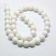 Chapelets de perles en jade de Malaisie naturelle X-G-M101-6mm-10-2