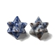 Perles de jaspe tache bleue naturelle G-A206-01B-40-2