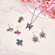 Nbeads 12Pcs 6 Styles Plated Alloy Pendants FIND-NB0001-39-2