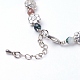 Alloy Charm Bracelets BJEW-JB03447-02-3
