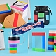 12 rollo de cinta adhesiva de colores de 12 colores AJEW-SZ0002-13-7
