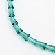Cone Crystal Glass Beads Strands GLAA-F023-B08-1