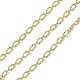 Brass Textured Oval Link Chains CHC-P010-06G-1