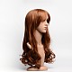 Únicos de las mujeres cosplay largas pelucas de pelo de fibra de alta temperatura para el cabello rizado partido OHAR-I005-26-2