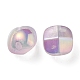 Placage uv perles acryliques transparentes lumineuses OACR-P010-01D-2