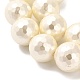 Chapelets de perles de coquille&nbsp;BSHE-XCP0001-34-3