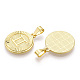 Pendentifs en laiton&nbsp;KK-T070-01G-04-1
