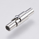 304 Stainless Steel Locking Tube Magnetic Clasps STAS-F139-071P-2