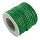 木綿糸ワックスコード  グリーン  1mm  約10.93ヤード（10m）/ロール YC-R003-1.0mm-10m-239-1