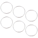 Круглые / круглые кольцевые железные ручки для сумок FIND-WH0003-97A-1