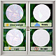 Adesivi per finestre per animali domestici adesivi con motivo a mattoni DIY-WH0319-37-4