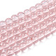 Transparent Glass Beads Strands GLAA-T032-T4mm-10-1
