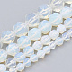 Chapelets de perles d'opalite G-S332-12mm-004-2