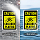 Panneaux d'avertissement en aluminium protégés contre les uv et imperméables globleland AJEW-GL0001-01A-01-5
