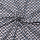 Fingerinspire マーメイドスケール生地 39.4x59 インチ虹色シルバーカラーキラキラホログラムスパンデックス生地 2 ウェイストレッチ生地  DIYクラフト用のグリッターマーメイドプリント魚鱗生地  バナーの装飾 AJEW-WH0314-30C-1