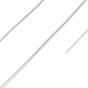 10 ロール 304 ステンレス鋼線  ラウンド  ワイヤーラッピングジュエリー製作用  ステンレス鋼色  24ゲージ（0.5mm）  約65.62フィート（20m）/ロール TWIR-H001-01D-P-2