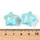 Прозрачные смоляные эмалевые бусины RESI-N043-02D-3