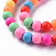 Handmade Polymer Clay Beads Strands X-CLAY-S092-15A-2