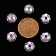 Perles en acrylique transparente X-TACR-S152-04B-SS2114-3