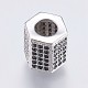 Perles de zircone cubique micro pave en Laiton ZIRC-G138-01P-2