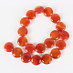 Natural Carnelian Beads Strands G-E243-02-2
