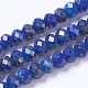 Chapelets de perles en lapis-lazuli naturel G-F568-155-A-1
