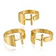 (vendita di fabbrica di feste di gioielli) anelli per polsini in lega RJEW-S038-195H-G-NR-2