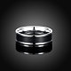 Fashionable 316L Titanium Steel Wide Band Rings for Men RJEW-BB07090-9-2