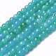 Spray Painted Glass Beads Strands GLAA-A038-A-46-1