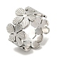 304 Stainless Steel Open Cuff Ring RJEW-C067-21P-1