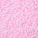 MIYUKIラウンドロカイユビーズ  日本製シードビーズ  （rr272)ピンクの裏地付きクリスタルab  11/0  2x1.3mm  穴：0.8mm  約5500個/50g SEED-X0054-RR0272-3