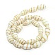 Tourbillon main perles de riz de Murano de sable d'or brins X-LAMP-L035-07-2