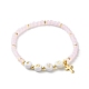 Glass Beads Stretch Bracelets Sets BJEW-JB06575-5