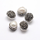 Natural Pearl Oval Beads G-L355-12-2