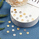 UNICRAFTALE About 100pcs 2 Colors 8mm Disc Spacer Beads Vacuum Plating Beads Stainless Steel Loose Beads Disc Bead Findings for DIY Bracelets Necklaces Jewelry Making STAS-UN0009-07B-4