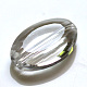 Abalorios de cristal austriaco de imitación SWAR-F072-9x6mm-01-1