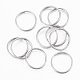 304 anelli portachiavi in ​​acciaio inox STAS-H413-07P-E-1