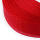 薄地オーガンジーリボン  クリスマスリボン  クリスマスリボン  結婚式の装飾のための広いリボン  暗赤色  2インチ（50mm）  50ヤード/ロール（45.72メートル/ロール）  4のロール/グループ  /グループ200ヤード（182.88メートル/グループ） RS50MMY-026-3