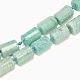 Chapelets de perles en amazonite naturelle G-S306-15-1