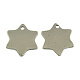 201 Stainless Steel Stamping Blank Tag Pendants STAS-S025-1