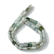 Natürliche Myanmar-Jadeit-Perlenstränge G-A092-C01-01-3