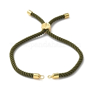Изготовление браслетов из хлопка KK-F758-03-08-G