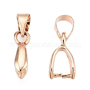 Держатели пончик из латуни KK-T034-01A-KCG