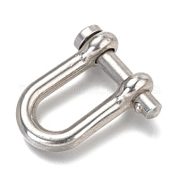 China Factory 304 Stainless Steel D-Ring Anchor Shackle Clasps, for  Bracelets Making 22.5x25x7mm in bulk online 