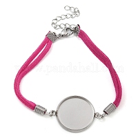 Creazione di braccialetti con doppio cordino in finta pelle scamosciata&nbsp;STAS-M084-10P-05