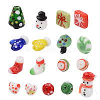 Thema Weihnachten handgemachte Glasperlen-Sets LAMP-JP0001-02